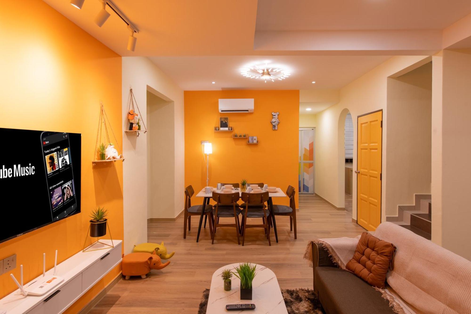 Apartment Orange Tatami Funny House At Bukit Beruang *